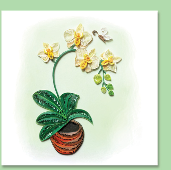 orchid quilling