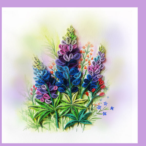 Bluebonnet flower
